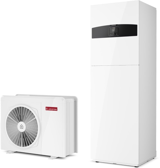 Pompa de caldura aer-apa monobloc ARISTON NIMBUS COMPACT 50 M NET - boiler integrat 180 litri, 7,5 kw, monofazata [4]