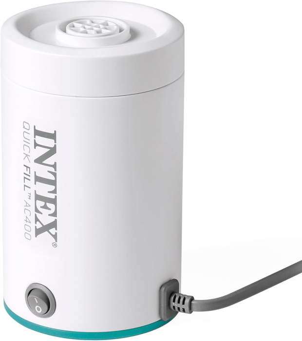 Pompa electrica Intex 66646 QuickFill AC400, umflare si dezumflare, 400 L/min, alimentare priza [2]