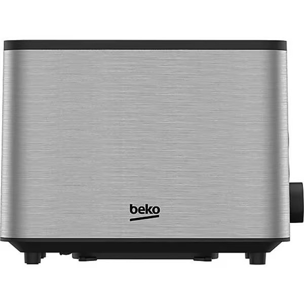 Prajitor de paine Beko TAM7321I, 950 W, 2 felii, 7 niveluri de rumenire, fante extra-large, functie 3 in 1, memorare, argintiu/negru [2]