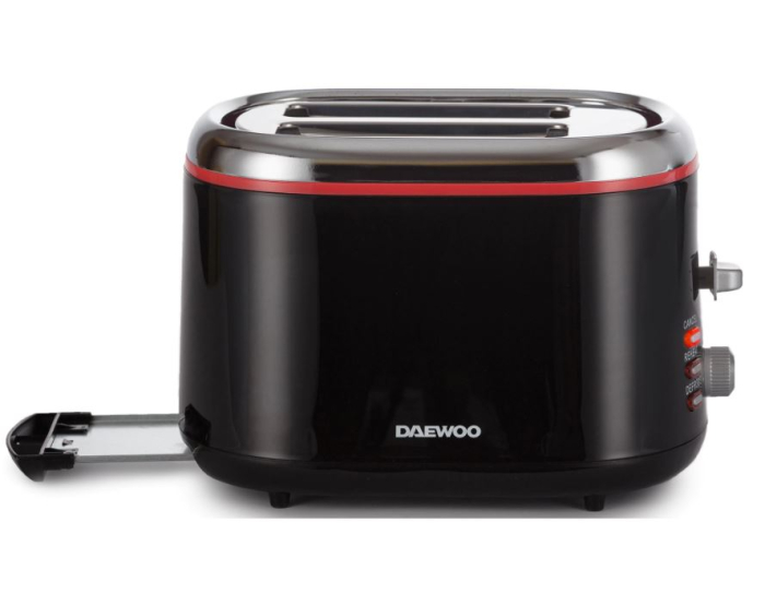 Prajitor de paine Daewoo DBT70B, 900 W, 7 trepte, 280 mm, 180 mm, 190 mm, 1.4 kg, 2 felii, functie decongelare, Negru [3]