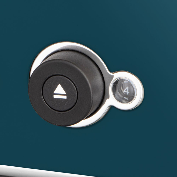 Prajitor de paine Russell Hobbs Distinctions, 2 fante, gratar chifle, tava firimituri detasabila, design premium, albastru [8]