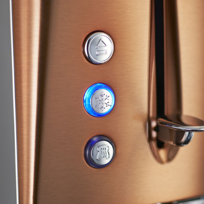 Prajitor de paine Russell Hobbs Luna, 2 fante, prajire rapida 55%, gratar chifle, tava firimituri detasabila, cupru [3]