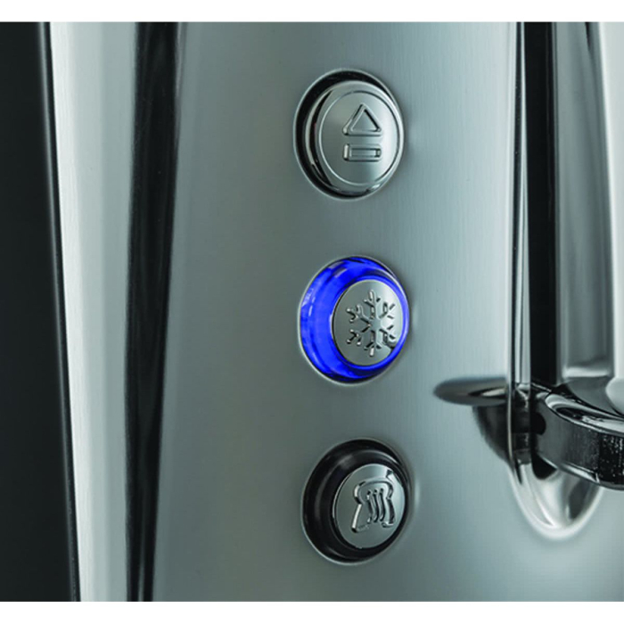Prajitor de paine Russell Hobbs Luna, 2 fante, prajire rapida 55%, gratar chifle, tava firimituri detasabila, gri [3]