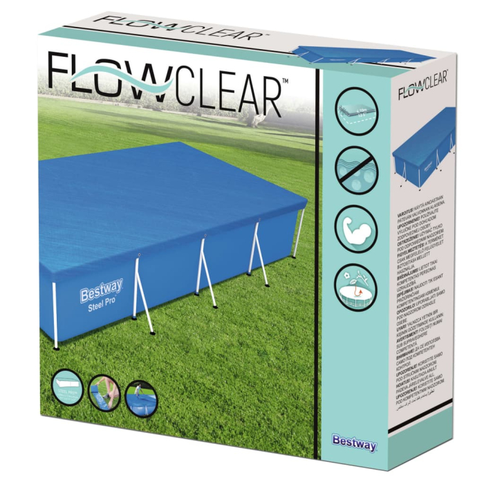 Prelata Bestway pentru piscina cu cadru metalic, 300x200cm [5]