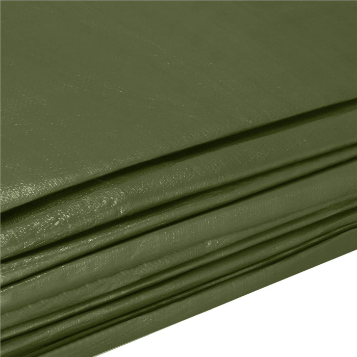 Prelata din polietilena impermeabila laminata, 100g/m2, 4x5 m, verde [12]