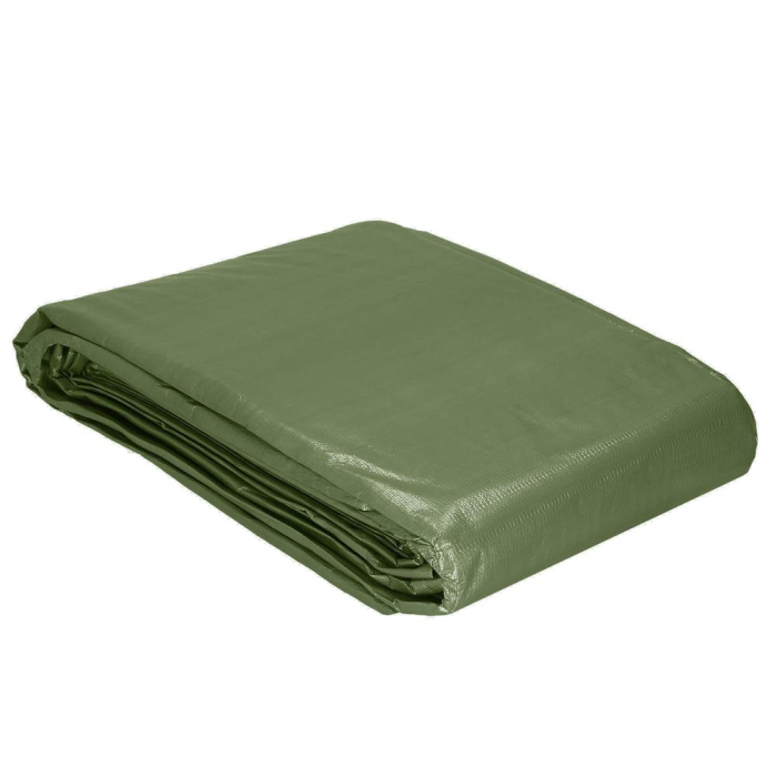 Prelata din polietilena impermeabila laminata, 100g/m2, 4x5 m, verde [11]