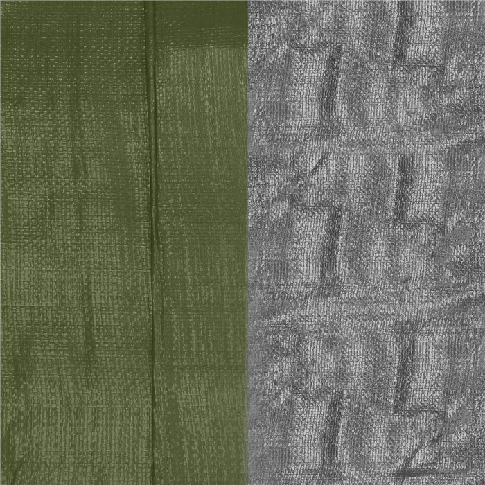 Prelata din polietilena impermeabila laminata, 120g/m2, 2x3m, verde [15]