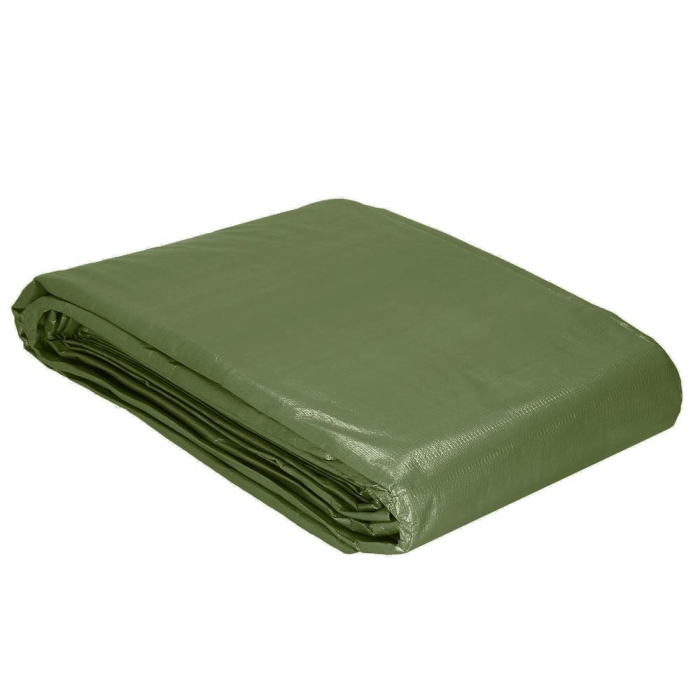 Prelata din polietilena impermeabila laminata, 120g/m2, 2x3m, verde [6]