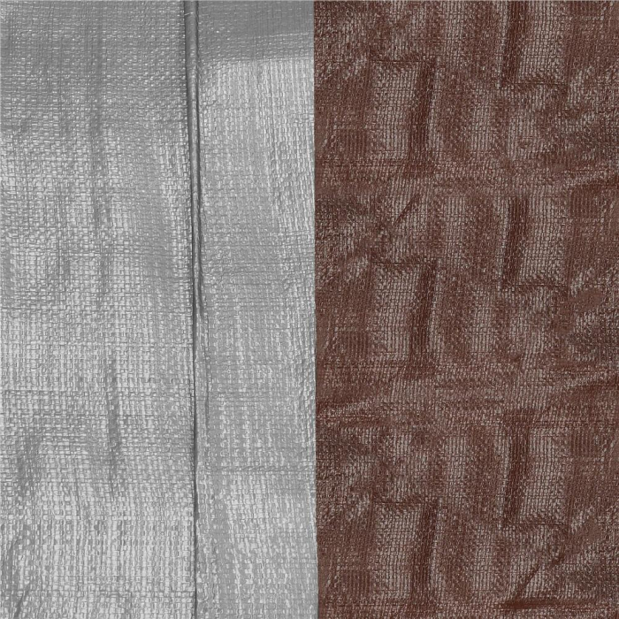Prelata din polietilena impermeabila laminata, 210g/m2, 2x4m, gri [23]