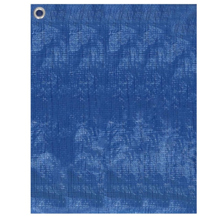 Prelata din polietilena impermeabila laminata, 60g/m2, 3x5m, albastra [9]