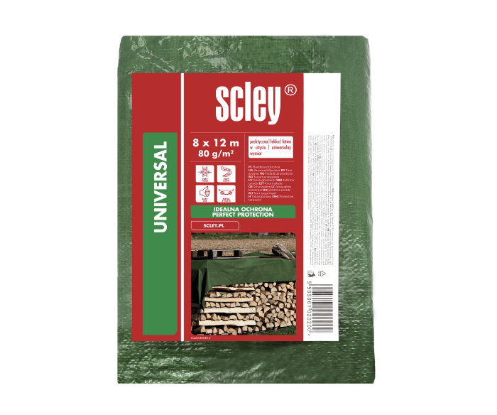 Prelata Scley verde, greutate 80 g/m2, 8 x 12 m [2]