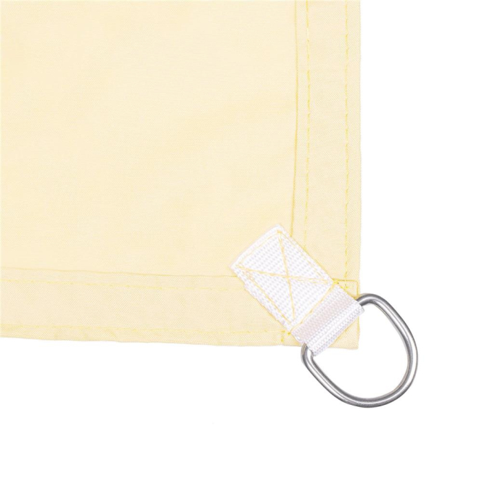 Prelata umbrire 4x4 m pentru terasa sau balcon, impermeabila, protectie UV, crem [14]