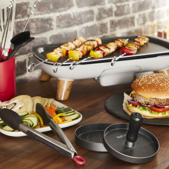 Presa pentru burgeri Tefal K1851134, 12 cm, acoperire antiaderenta, crestaturi pentru formare uniforma, compatibila cu masina de spalat vase, g [7]