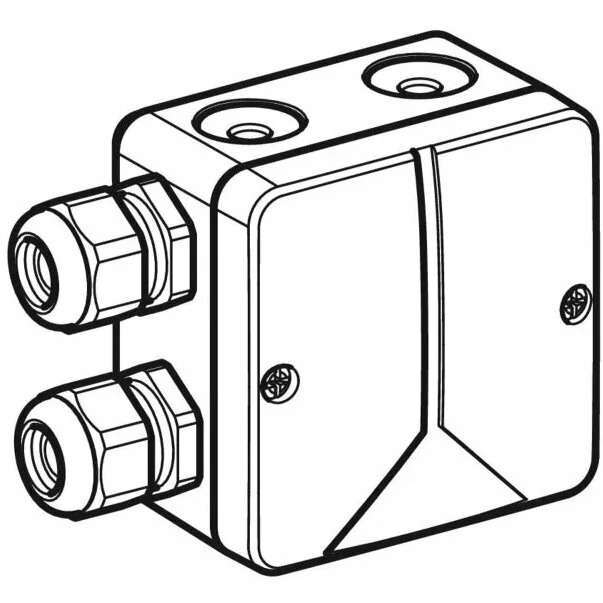 Priza de racordare combinata Geberit Duofresh [3]
