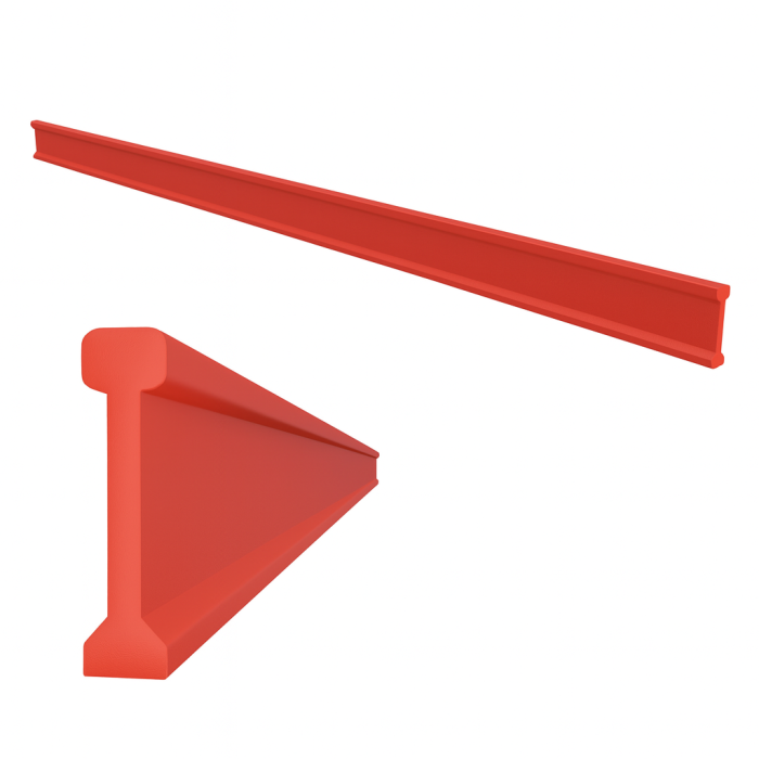 Profil de dilatatie si fractionare Giacomini R872UY001, universal, baza 30 mm, inaltime 120 mm, lungime 2 m [1]