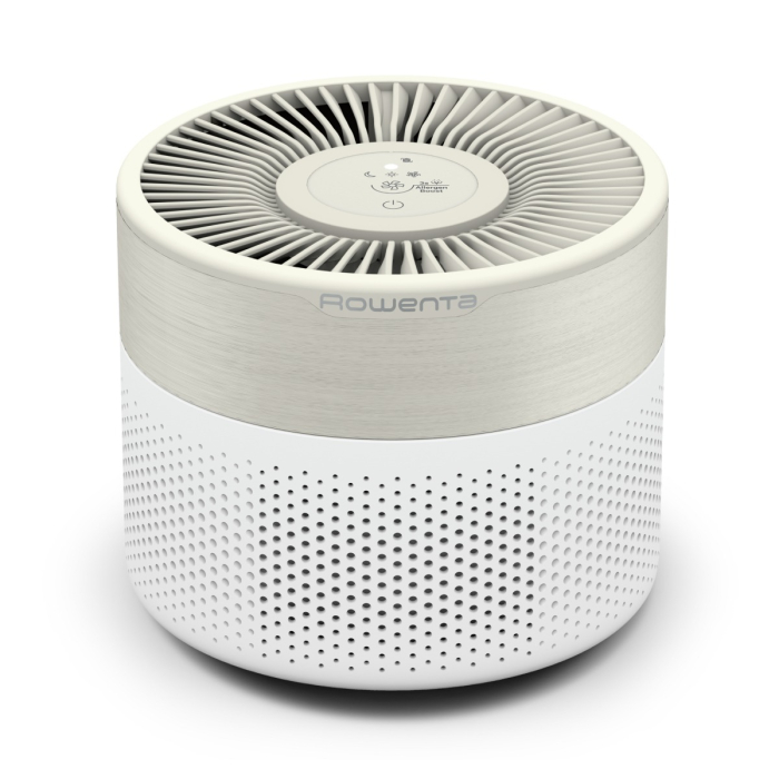 Purificator de aer Rowenta Pure Air Mini PU1521F0, 22 m², mod silentios, ultra-compact, filtrare HEPA Allergy+, CADR 85 m³/ora, alb & crem [10]