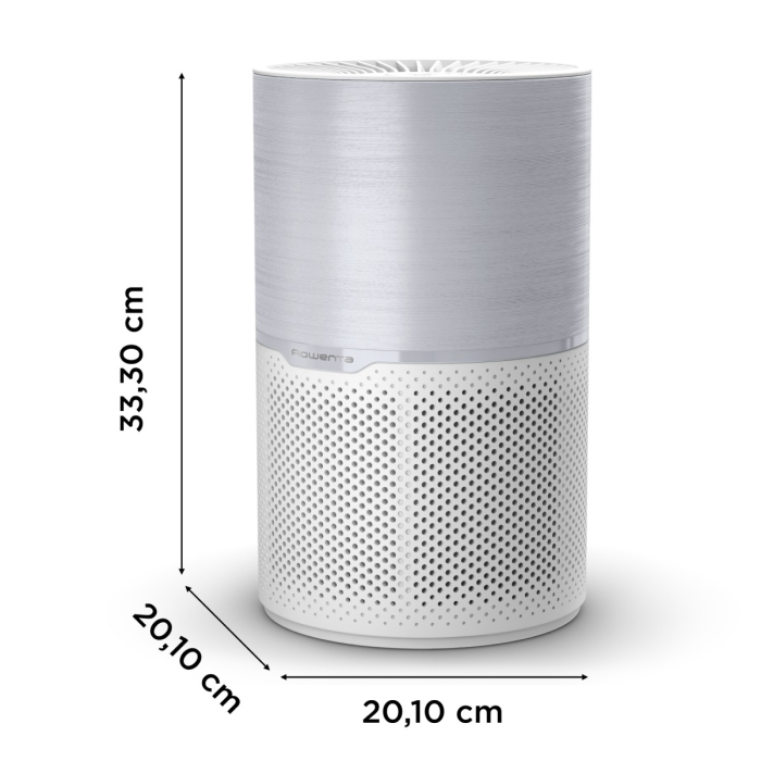 Purificator Rowenta Pure Air Compact PU2220F0, sistem de filtrare 3-in-1 HEPA, 3 trepte de viteza, mod auto, 3 filtre, functie Allergen Boost, alb [14]