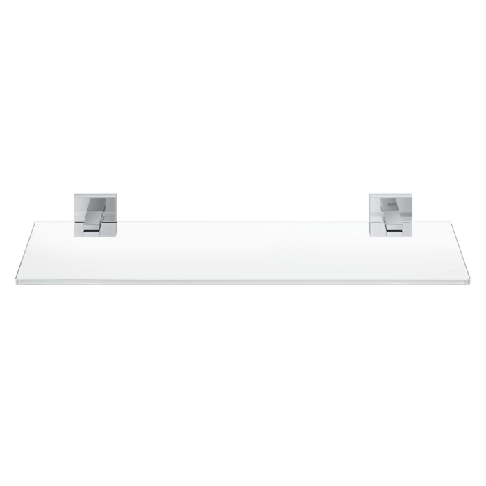Raft baie Grohe 41109000, 500 mm, 145 mm, 2 orificii instalare, pe perete, metal, elemente fixare ascunse, Crom [2]