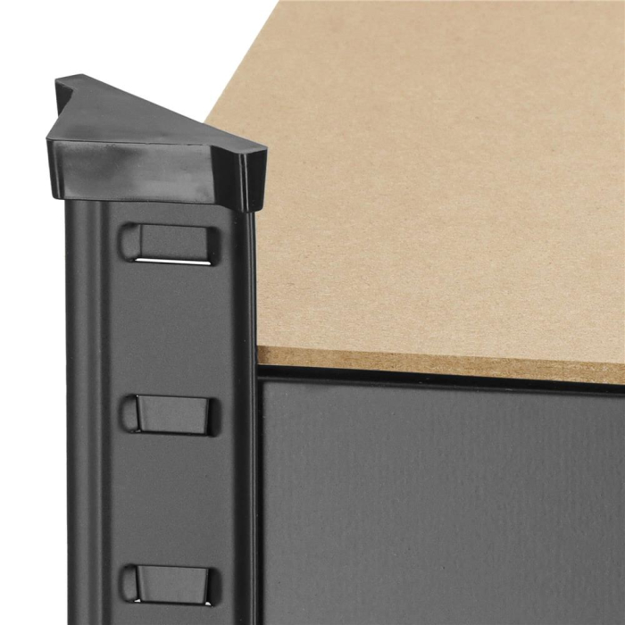 Raft cadru metalic modular pentru depozitare, 5 polite, 180x90x40cm, sarcina 825kg [7]