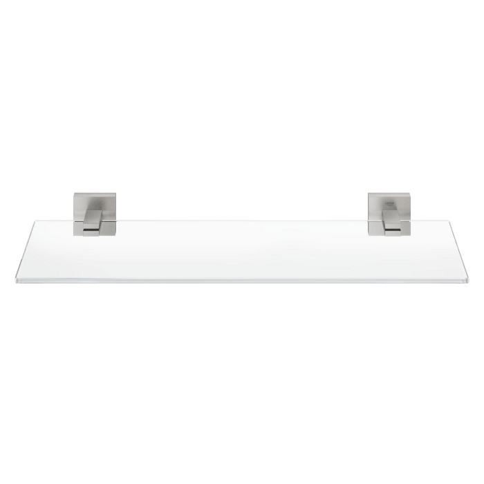 Raft Grohe 41109DC0, Start Cube, pe perete, 530 mm, metal/sticla, mat, otel satinat [2]