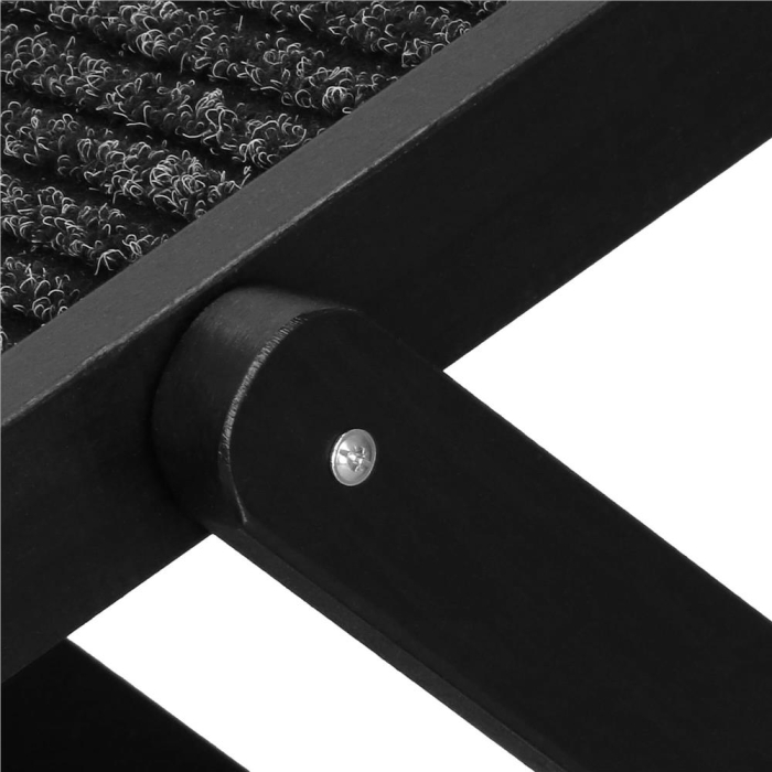 Rampa pentru caini si pisci cu 3 nivele de reglare 42-59cm, antiderapanta, lungime 103cm, negru [7]