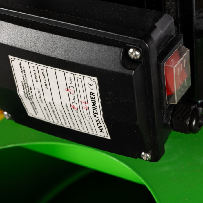 Razatoare de legume si fructe fara samburi Micul Fermier, 1.1KW, capacitate de productie 1200Kg/h, volum 35L [7]