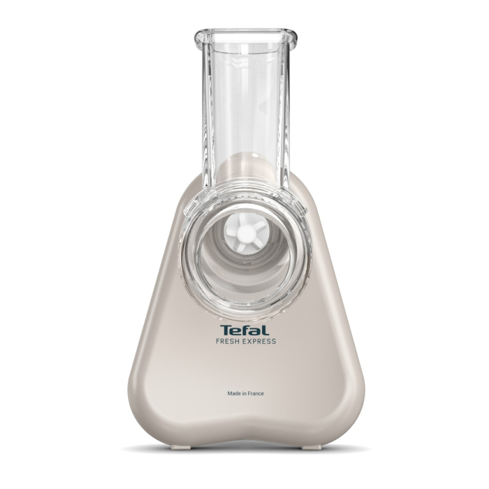 Razatoare electrica 3-in-1 Tefal Fresh Express DN853BE0, 150W, sistem de ventilatie, 3 conuri detasabile pentru razuire fina & grosiera, feliere, gri [2]