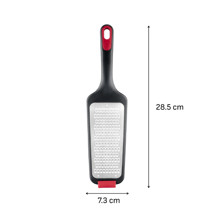 Razatoare Tefal Ingenio+ K1991034, inox, margine antiderapanta, capac de protectie, compatibilitate cu masina de spalat vase, negru & rosu [13]