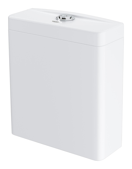 Rezervor aplicat Grohe 39912000, 184 mm, 380 mm, 409 mm, pe wc, inferioara zona alimentare, interior zona montaj, Alb [3]