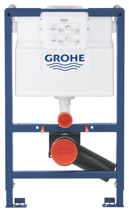 Rezervor Grohe 38526000, Cadru suspendat Rapid SL, tip instalare incastrat, tip placare uscata, numar moduri spalare 2 [2]
