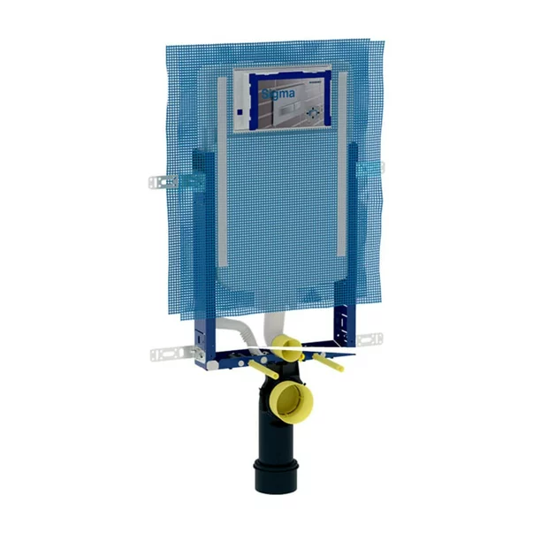 Rezervor incastrat Geberit Sigma cu cadru Kombifix pentru wc suspendat 109 cm [1]