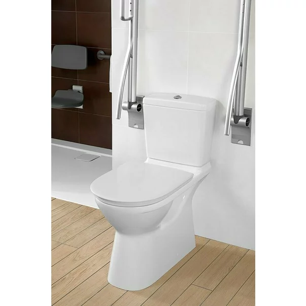 Rezervor pe vas wc Villeroy&Boch O.Novo monobloc cu alimentare laterala [6]