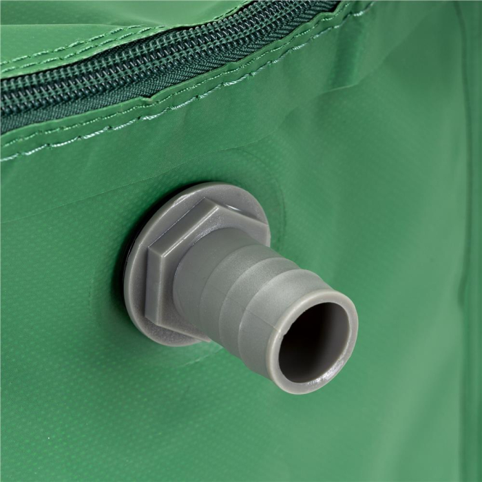 Rezervor pliabil pentru colectarea apei de ploaie, 500 L, PVC 1000D, cu 2 robinete si sistem preaplin, verde [5]