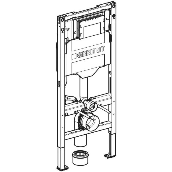 Rezervor wc cu cadru incastrat Geberit Duofix Sigma UP320 sistem de fixare si set izolare fonica [2]