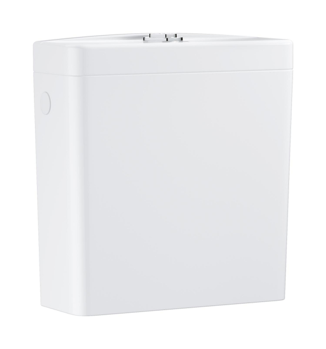 Rezervor WC Grohe 39911000, aplicat Bau Ceramic, montaj pe wc, zona alimentare lateral, dubla spalare, alb [2]