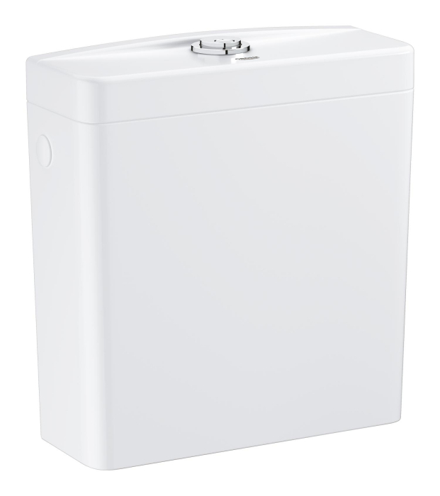 Rezervor WC Grohe 39911000, aplicat Bau Ceramic, montaj pe wc, zona alimentare lateral, dubla spalare, alb [3]
