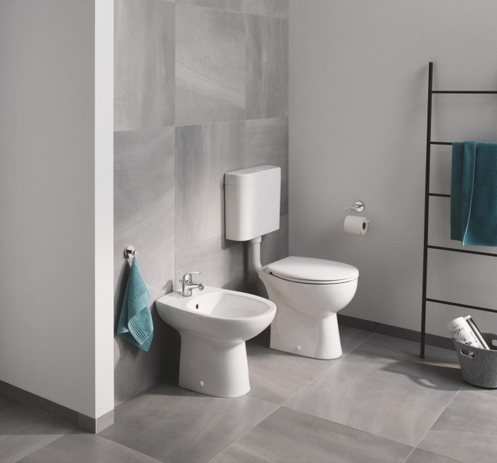Rezervor WC podea Grohe 37355SH0, pe perete, universal, valva, plastic, alb [8]