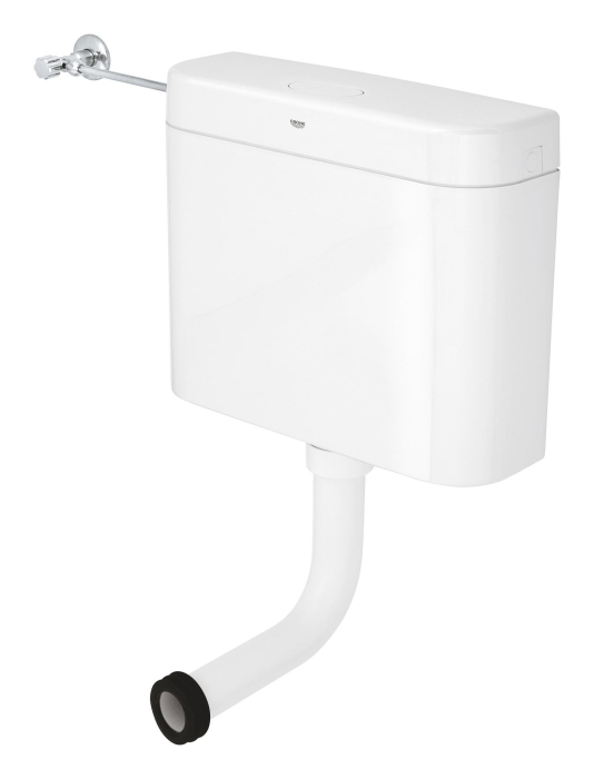 Rezervor WC podea Grohe 37355SH0, pe perete, universal, valva, plastic, alb [4]