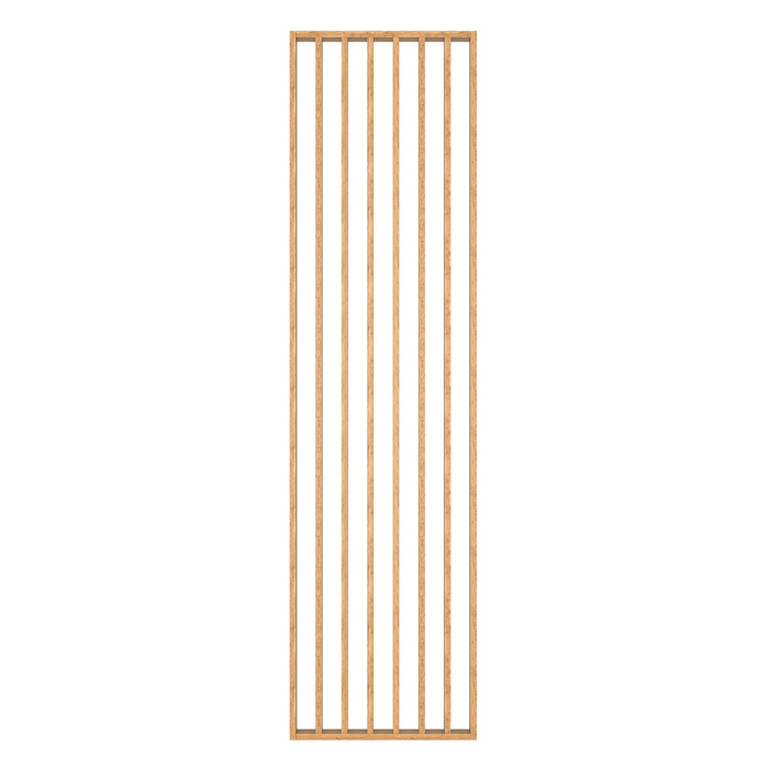 Riflaj perete despartitor MDF, LDA PREMIUM, Stejar Saragossa, 275x58 cm [1]