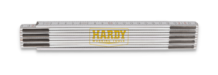 Rigla pliabila din lemn Hardy, lungime 2 m [2]