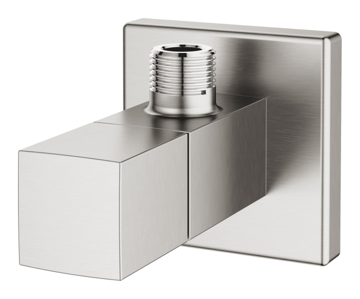 Robinet coltar Grohe 22012DC0, 1/2'' x 3/8'', metal, mat, otel satinat [2]