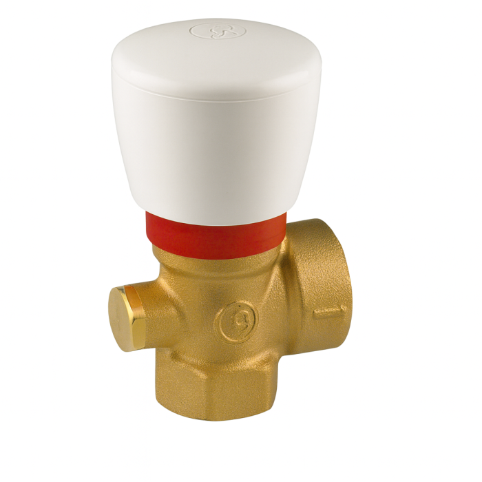 Robinet diferential Giacomini R147NY004, 3/4" filet interior, by-pass pentru instalatii HVAC, alama [1]