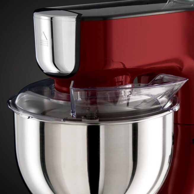 Robot de bucatarie multifunctional Russell Hobbs Desire, bol 3L, accesorii multiple, viteze variabile, rosu [9]
