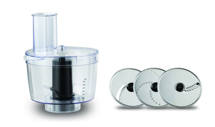 Robot de bucatarie planetar Masterchef Grande TEFAL QB813D38, 1500 W, 8 viteze, bol 6.7 l, 6 accesorii, argintiu [9]