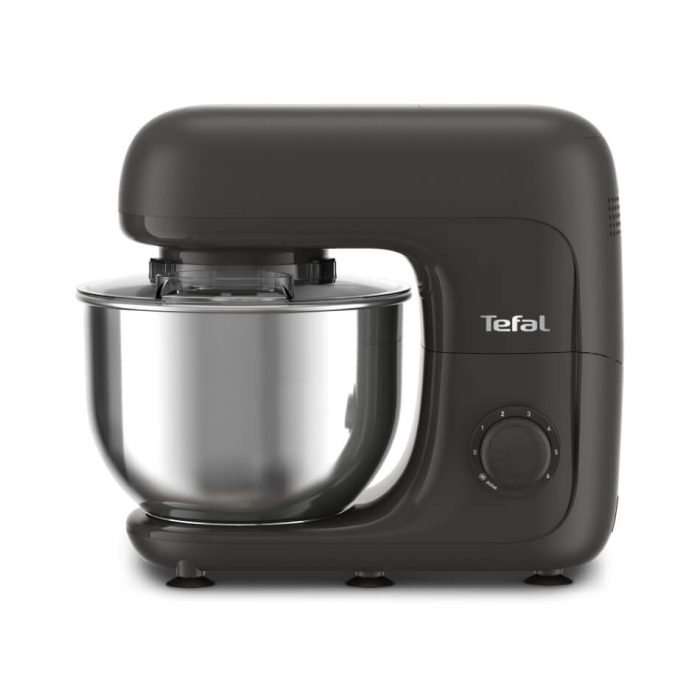Robot de bucatarie Tefal Bake Essential QB161H38, 800W, capacitate vas 4.8 L, 3 functii - tel, accesoriu incorporare, carlig aluaturi grele, 6 tre [10]