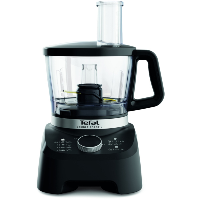 Robot de bucatarie Tefal DoubleForce 3 DO8318E0, 1000 W, 28 functii, 2 trepte viteza, functie Pulse, bol 3 L, blender 2 L, lame Powelix Life cu inveli [10]