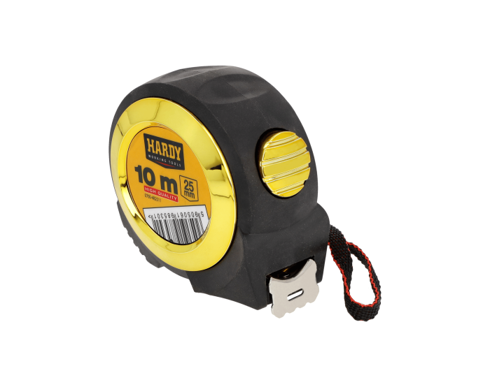 Ruleta de masurat cu blocare automata Hardy seria *48*, 10 m x 25 mm, ambalaj blister [2]