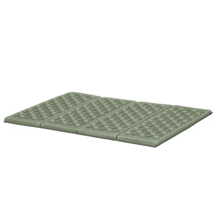 Saltea pliabila pentru sezut la camping sau picnic, spuma XPE termoizolanta, impermeabila, 40x28x1 cm, verde [8]