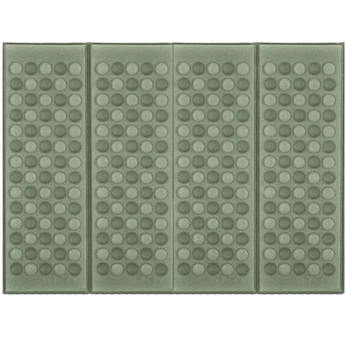 Saltea pliabila pentru sezut la camping sau picnic, spuma XPE termoizolanta, impermeabila, 40x28x1 cm, verde [14]