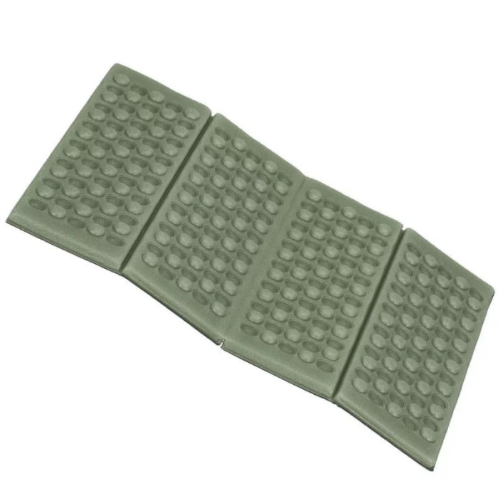 Saltea pliabila pentru sezut la camping sau picnic, spuma XPE termoizolanta, impermeabila, 40x28x1 cm, verde [7]